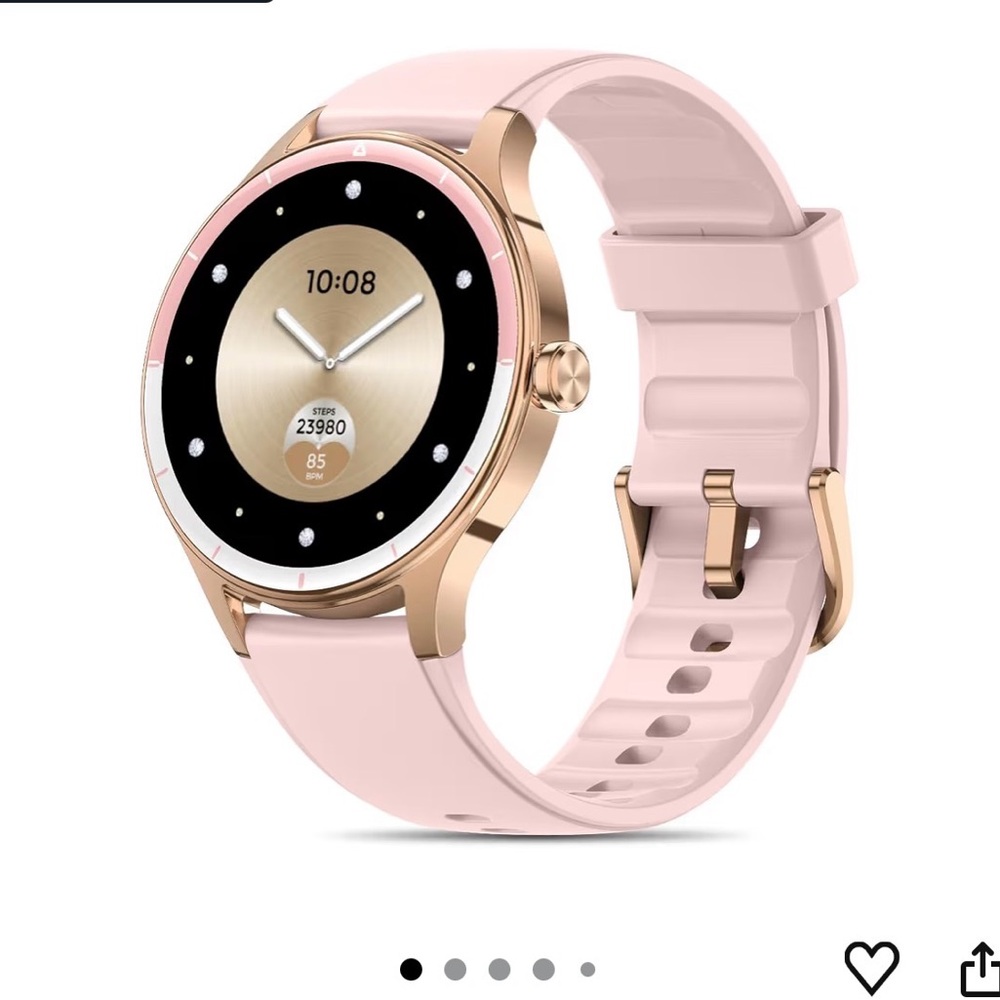 Smart Watch with Bluetooth call, 1.27” HD. Touchscreen fitness tracker.